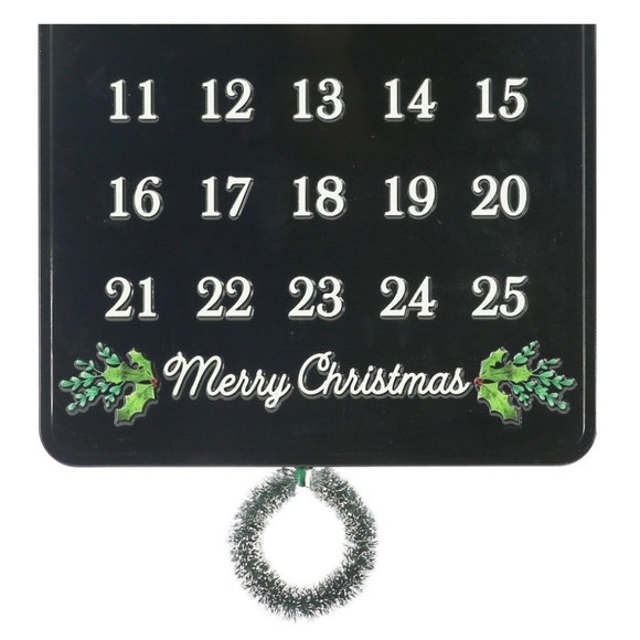 Ashland Christmas Countdown Metal Wall Christmas Decoration Magnet Holiday - Picture 2 of 10